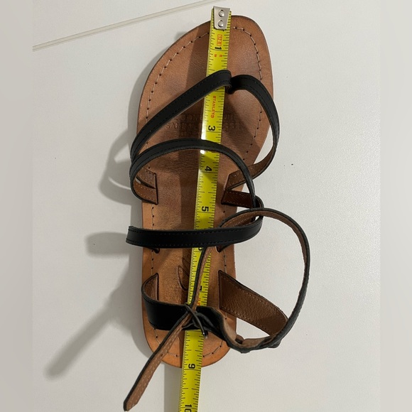 Real leather ankle strap sandal, size 35 EUR - Picture 6 of 6